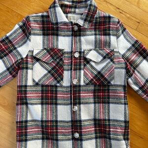 Ellison Oversized Shacket plaid